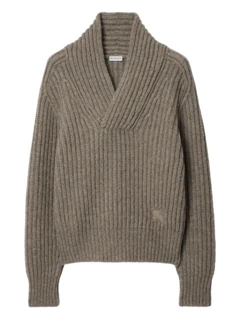 shawl-collar sweater by BURBERRY