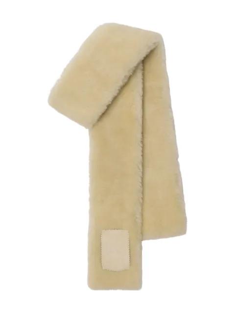 shearling scarf by BURBERRY