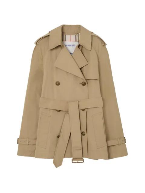 short lightweight cotton Belgravia trench coat​ by BURBERRY