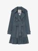 short silk Tillydrine trench coat by BURBERRY short silk Tillydrine trench coat by BURBERRY