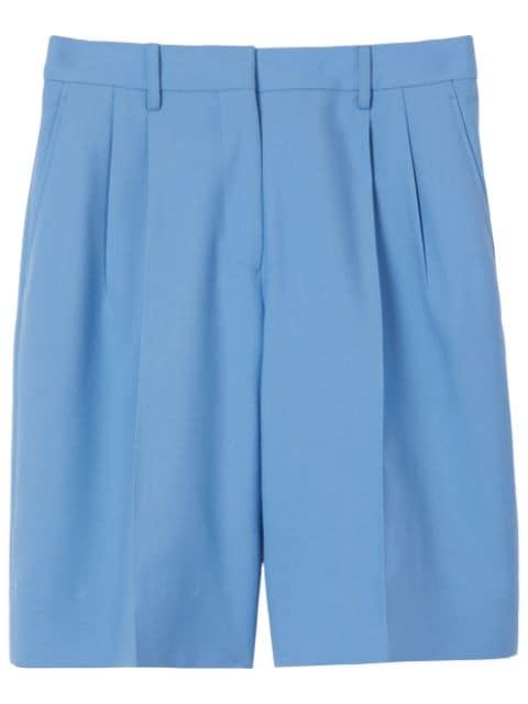 short wool tailored shorts by BURBERRY