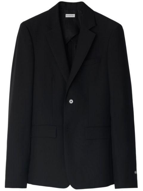 single-breasted blazer by BURBERRY
