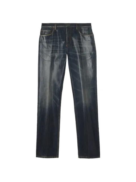 slim coated jeans by BURBERRY