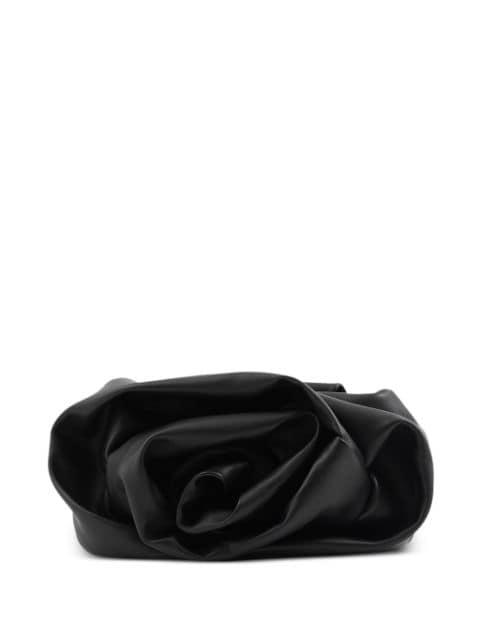 slouch-body leather clutch bag by BURBERRY