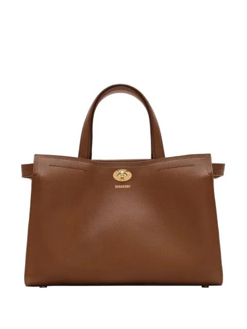 small Cotswolds Check tote by BURBERRY