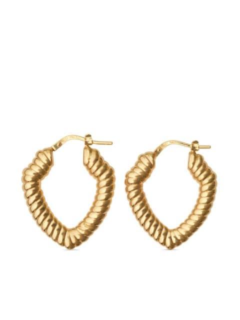 small Shield earrings​ by BURBERRY