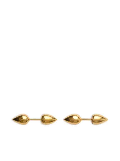 spear-shaped stud earrings by BURBERRY