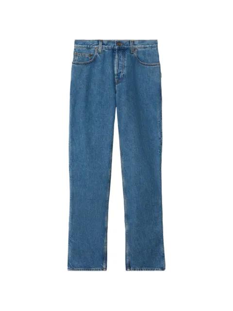 straight five-pocket jeans by BURBERRY