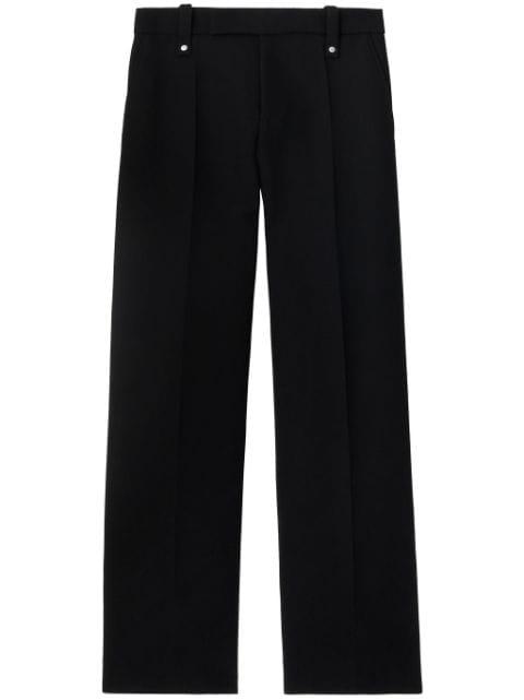 straight-leg wool trousers by BURBERRY