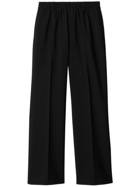 straight-leg wool trousers by BURBERRY