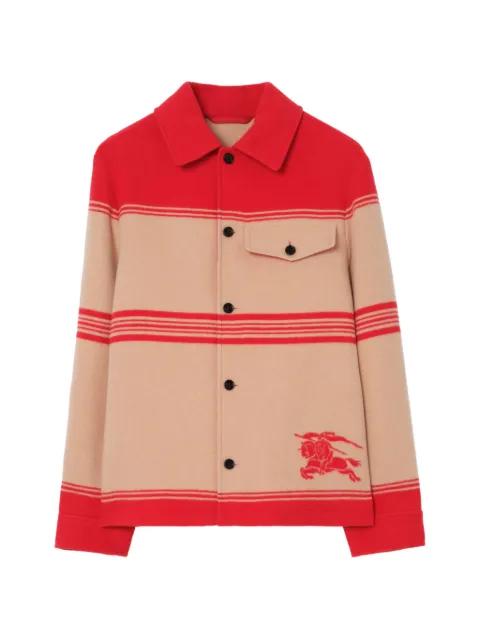 striped Equestrian Knight jacket by BURBERRY