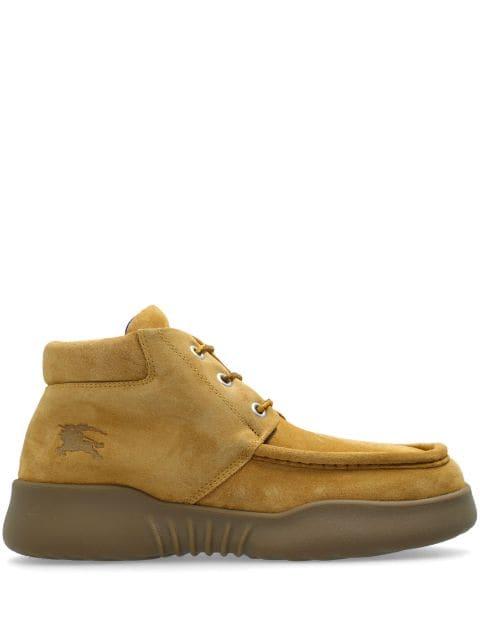suede sneakers by BURBERRY