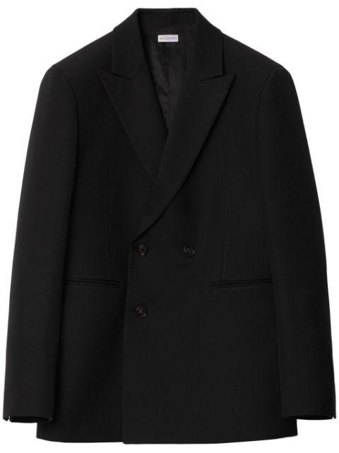 tailored double-breasted blazer by BURBERRY