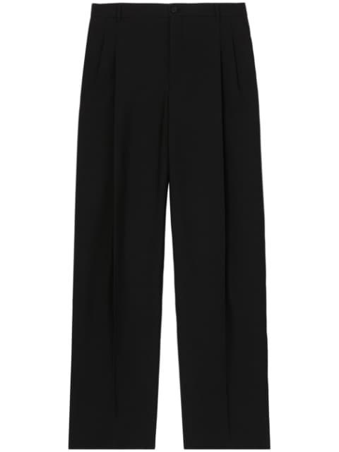 tailored woo trousers by BURBERRY