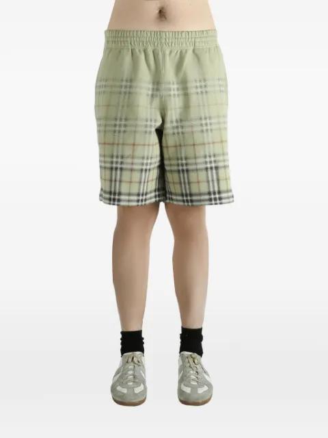 tartan-pattern elasticated shorts by BURBERRY