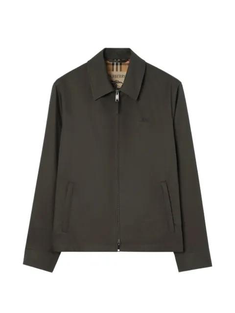 tropical gabardine Bloomsbury Harrington jacket by BURBERRY