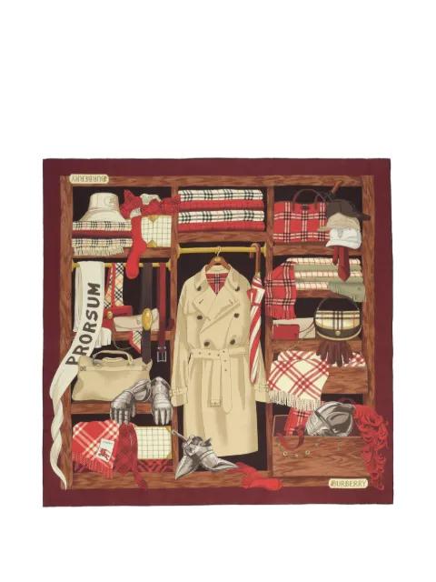 wardrobe silk scarf by BURBERRY