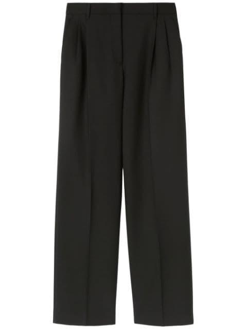 wide-leg wool trousers by BURBERRY