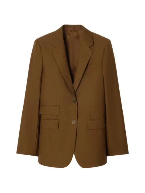 wool mohair tailored jacket by BURBERRY