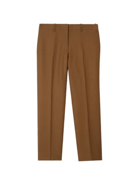 wool mohair tailored trousers by BURBERRY