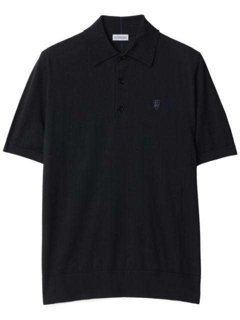 wool polo shirt by BURBERRY