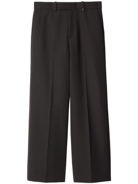 wool tailored trousers by BURBERRY