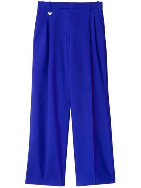 wool tailored trousers by BURBERRY