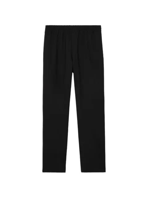 wool track pants by BURBERRY