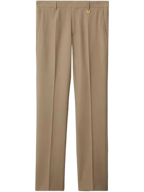 wool trousers by BURBERRY