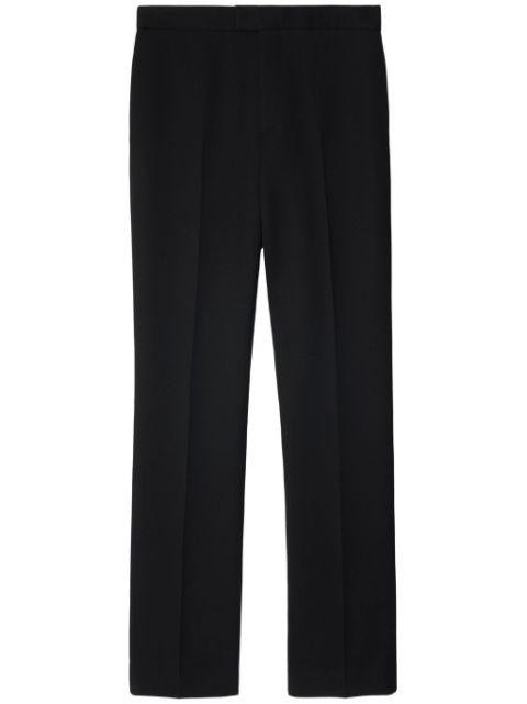 wool tuxedo trousers by BURBERRY