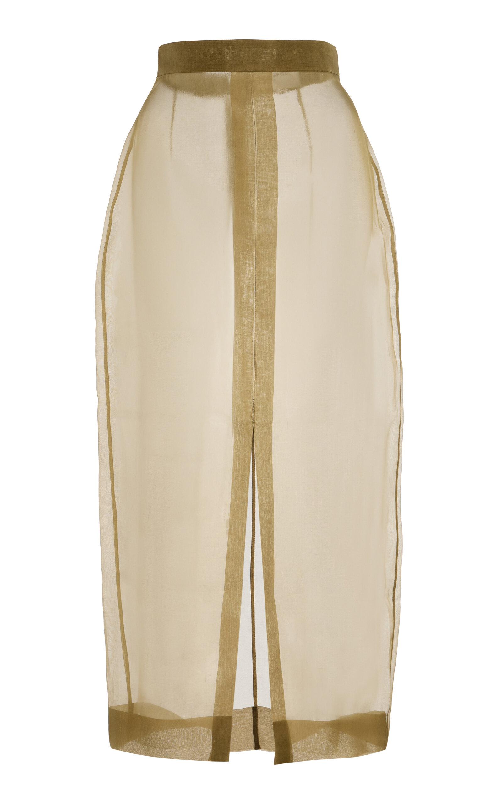 Burc Akyol Silk Organzaidi Skirt -oda Operandi by BURC AKYOL