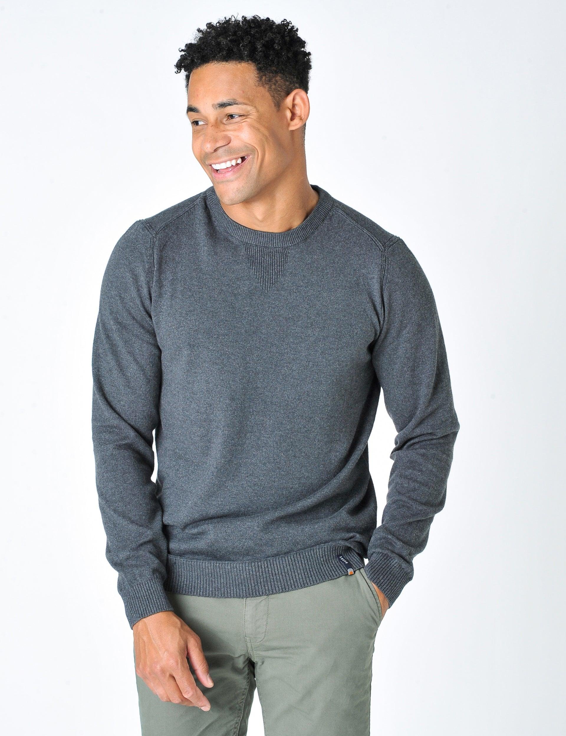 Harford Jumper Charcoal Grey by BURGS
