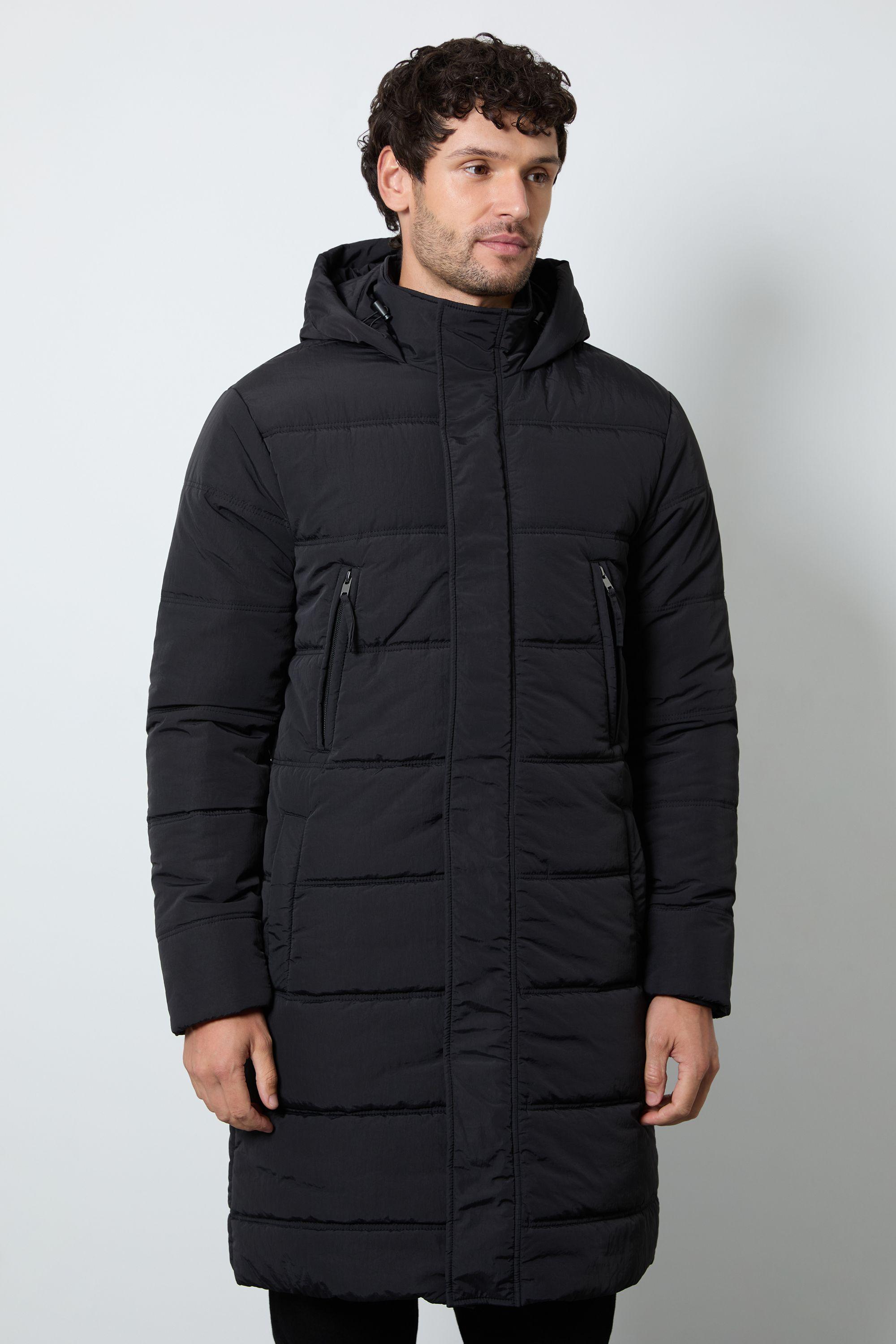 Black Long Padded Coat by BURTON