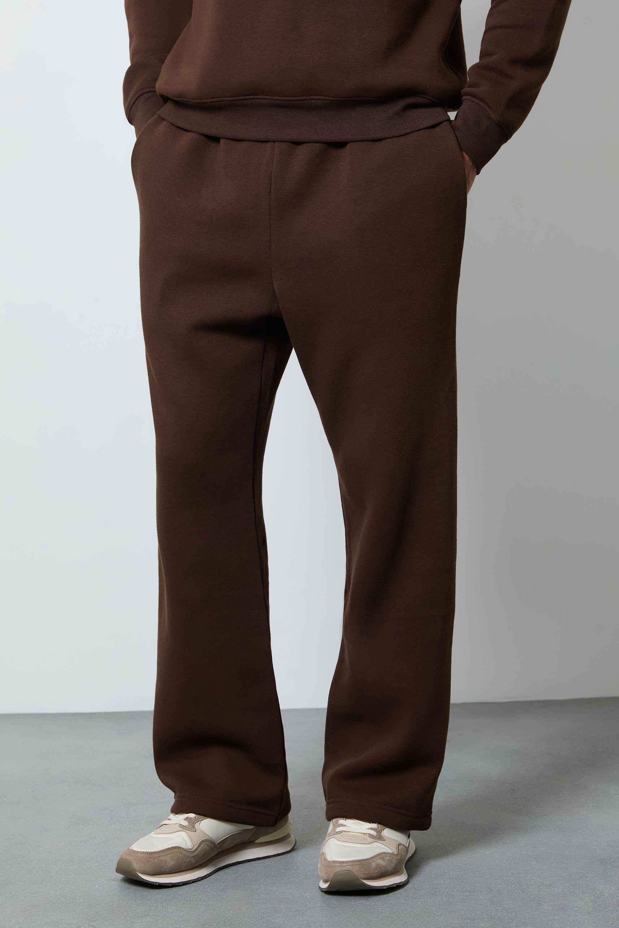 Brown Straight Leg Joggers by BURTON