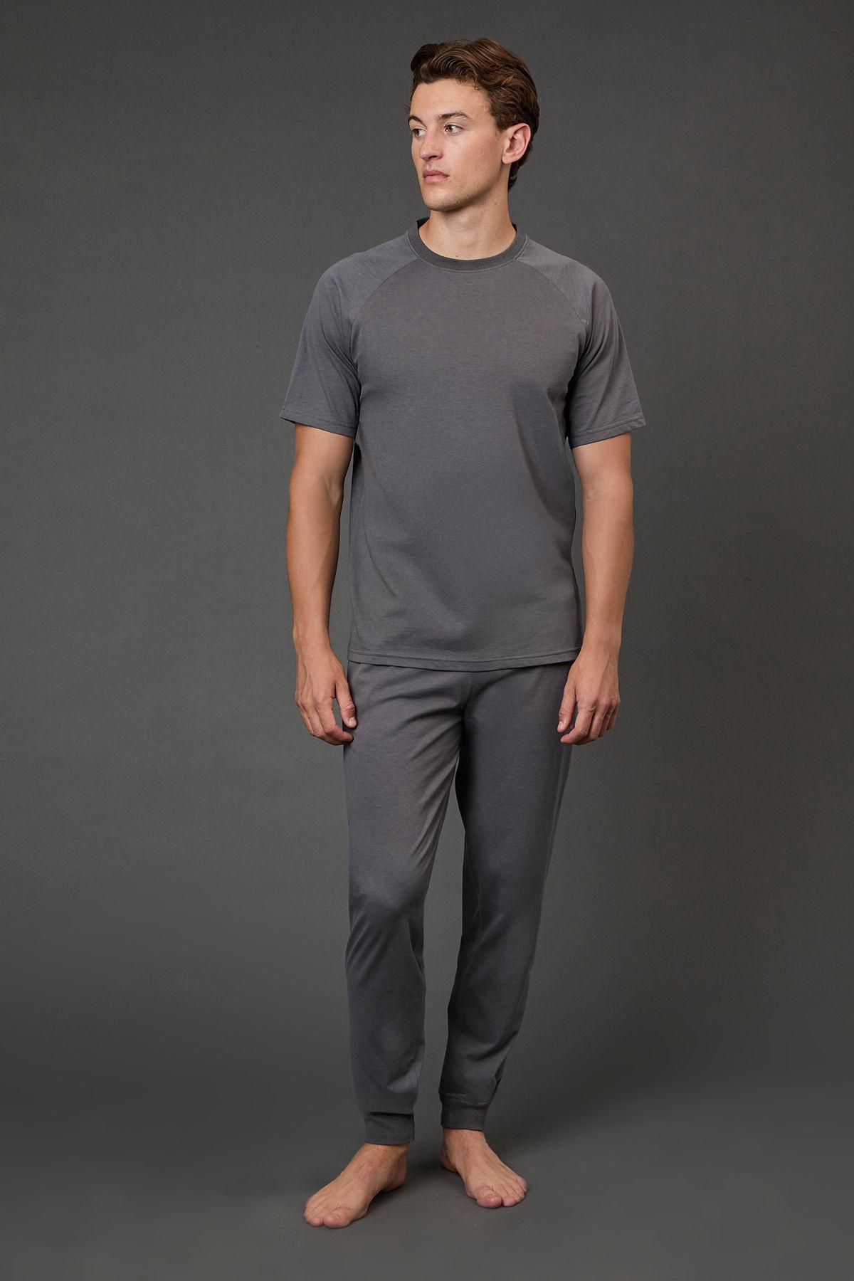 Charcoal Raglan T-shirt and Jogger Set by BURTON