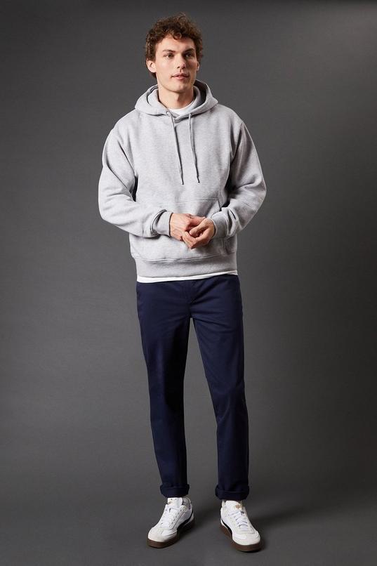 Royal Blue Slim Fit Chino Trousers by BURTON