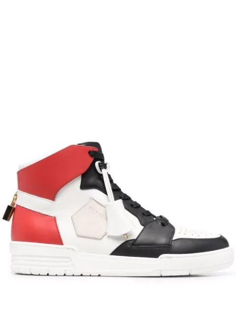 lace-up high-top sneakers by BUSCEMI