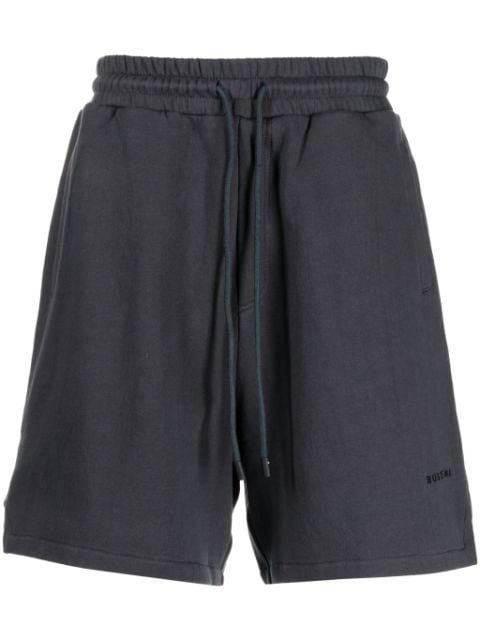 logo-embroidered track shorts by BUSCEMI