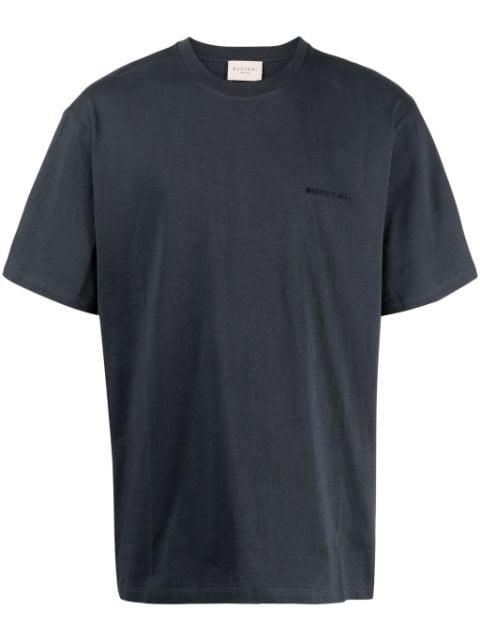 logo-print cotton T-shirt by BUSCEMI