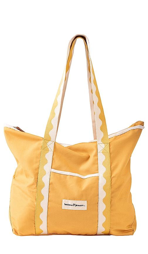 business & pleasure co. Beach Bag in Yellow,Yellow by BUSINESS&PLEASURE CO.