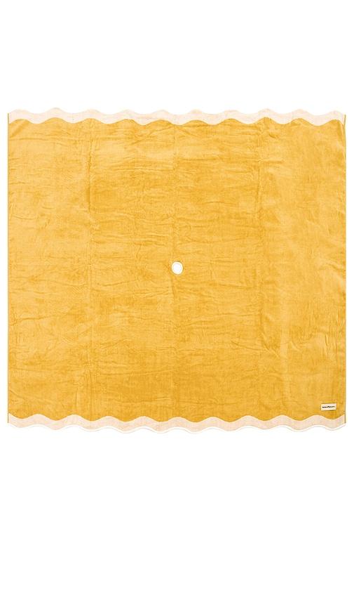 business & pleasure co. Beach Blanket in Yellow by BUSINESS&PLEASURE CO.