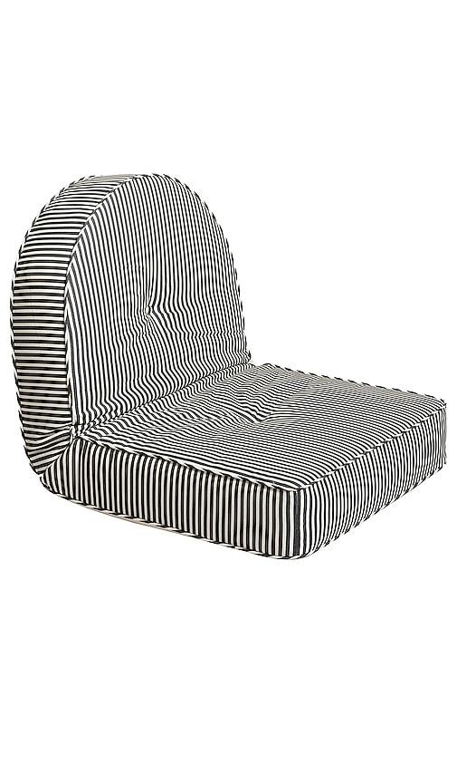business & pleasure co. Reclining Pillow Lounger in Navy by BUSINESS&PLEASURE CO.
