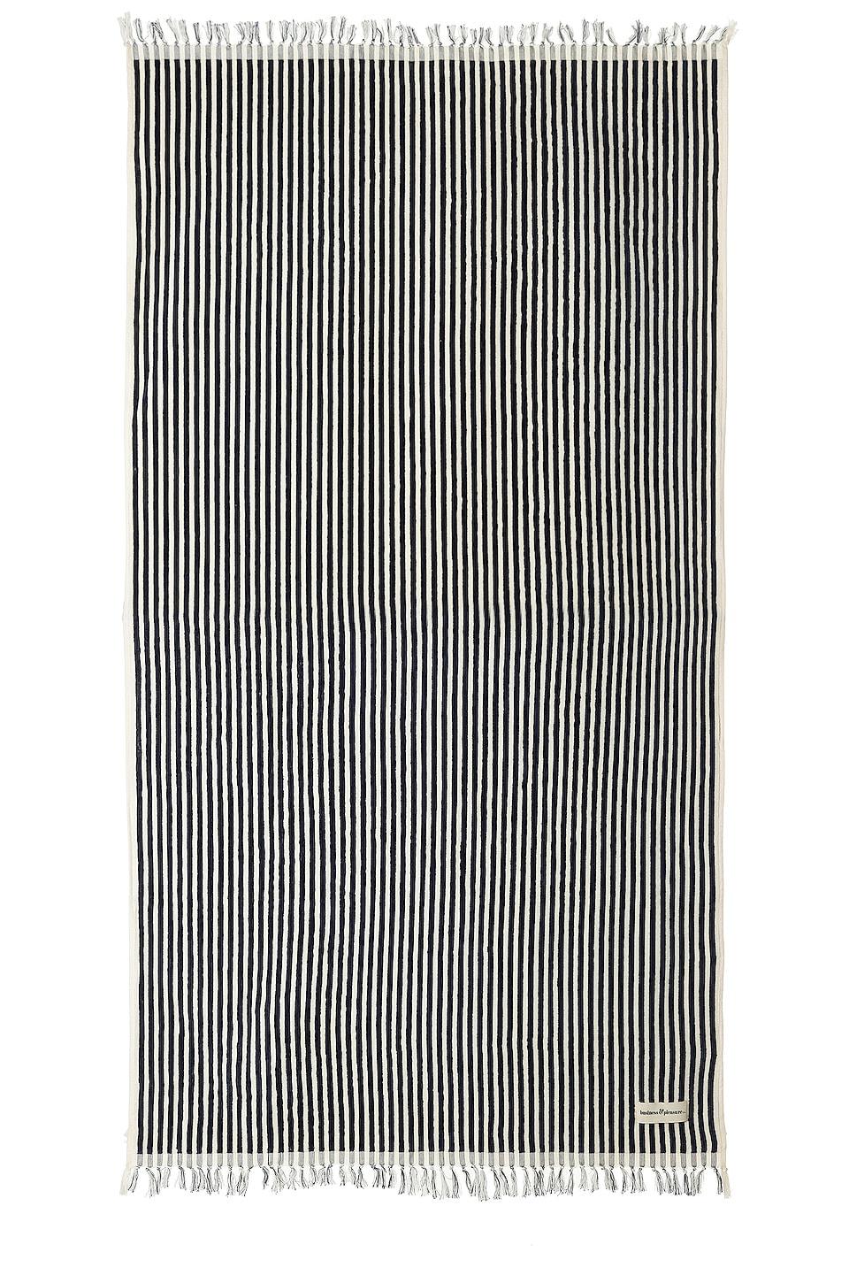 business & pleasure co. The Beach Towel in Blue by BUSINESS&PLEASURE CO.