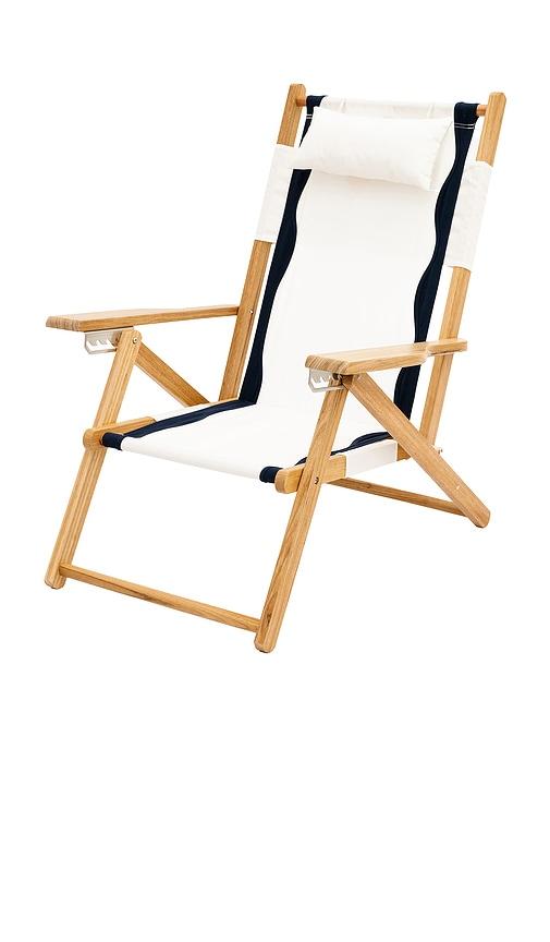 business & pleasure co. Tommy Chair in White by BUSINESS&PLEASURE CO.