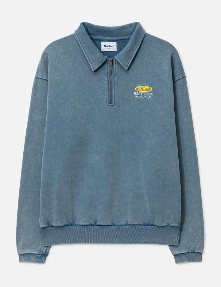 Corp 1/4 Zip Pullover by BUTTER GOODS
