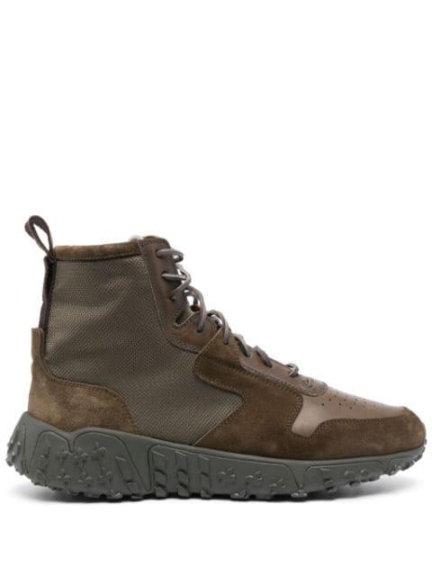 Vinci X panelled suede sneakers by BUTTERO