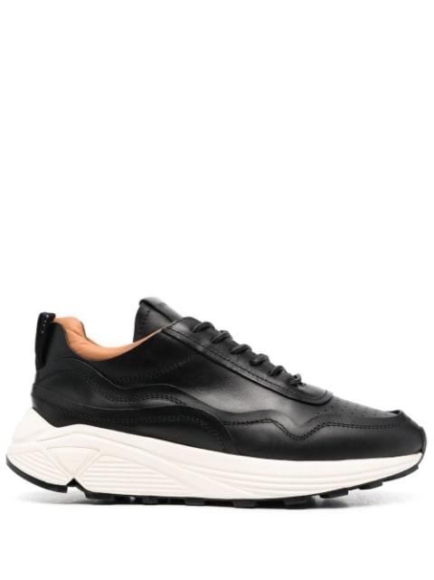 piping-detail low-top sneakers by BUTTERO