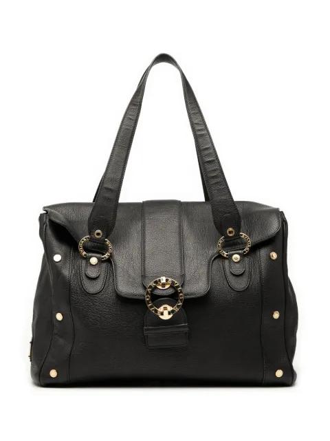 2000-2025 Leather tote bag by BVLGARI 