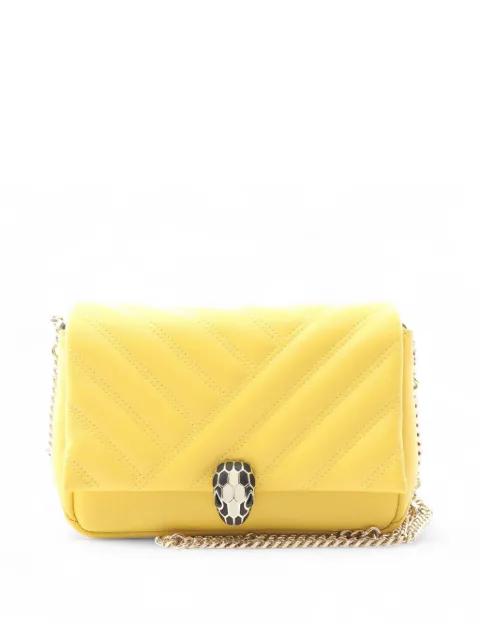 2010-2025 Leather Serpenti Cabochon Chain crossbody bag by BVLGARI 2010-2025 Leather Serpenti Cabochon Chain crossbody bag by BVLGARI