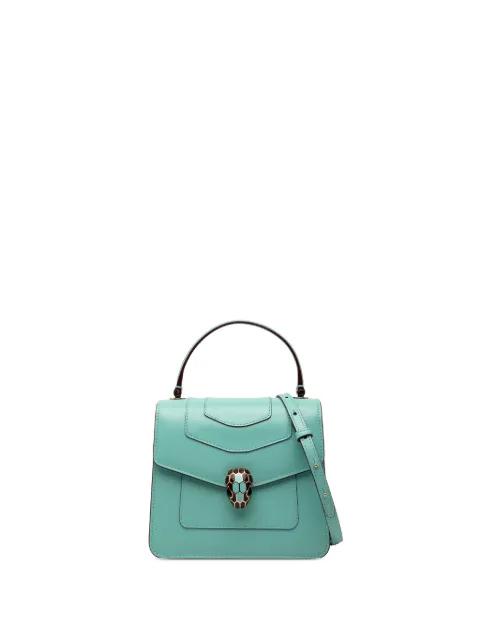 2010-2025 Small Calfskin Serpenti Forever Top Handle Bag satchel by BVLGARI 